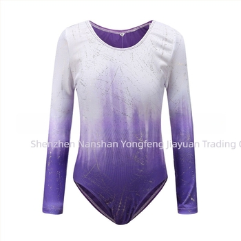 Îmbrăcăminte de gimnastică pentru copii cu elasticitate ridicată, cu mânecă lungă, fete, balet, dans, îmbrăcăminte de gimnastică, îmbrăcăminte de dans, îmbrăcăminte de performanță, dans