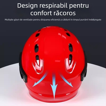 Casca de salvare a vieții în derivă, casca de urgență pentru apă, complet înconjurată, casca anti-coliziune, respirabilă, reglabilă