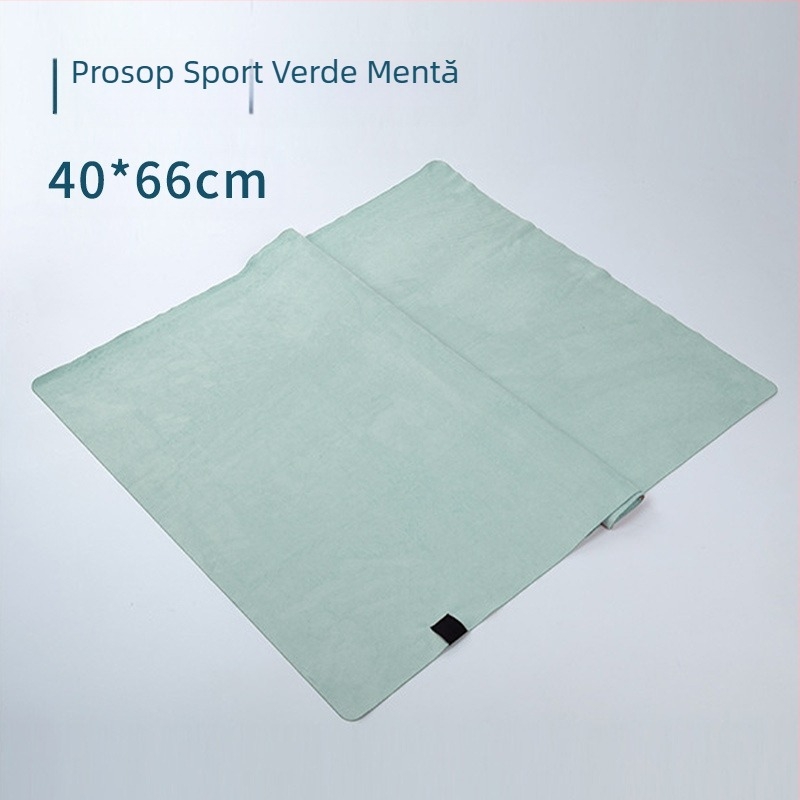 Saltea de yoga portabilă, material textil, ușoară, absorbantă de sudoare, antiderapantă, prosop de yoga pentru interior, prosop de fitness, sport, acasă, yoga