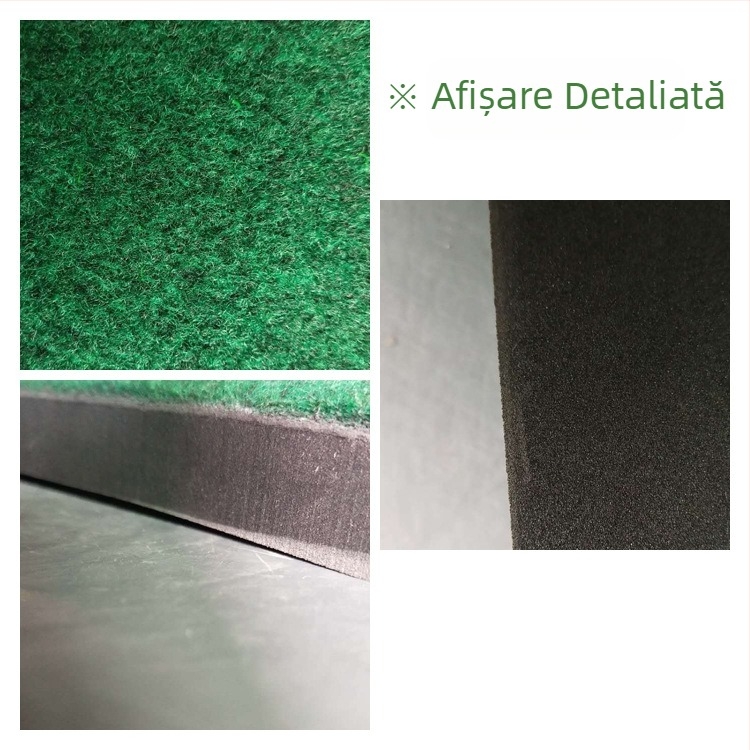 Furnizat direct de producător, accesorii pentru antrenament de putting în interior și exterior, antiderapant și ușor, covoraș din catifea pentru leagăn și lovire cu mingea