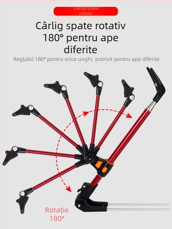 Suport pentru undiță din oțel inoxidabil cu ștecher de masă, suport pentru baterie cu dublă utilizare, cutie de pescuit, scaun de pescuit, suport pentru undiță, cadru de susținere a undiței, en-gros