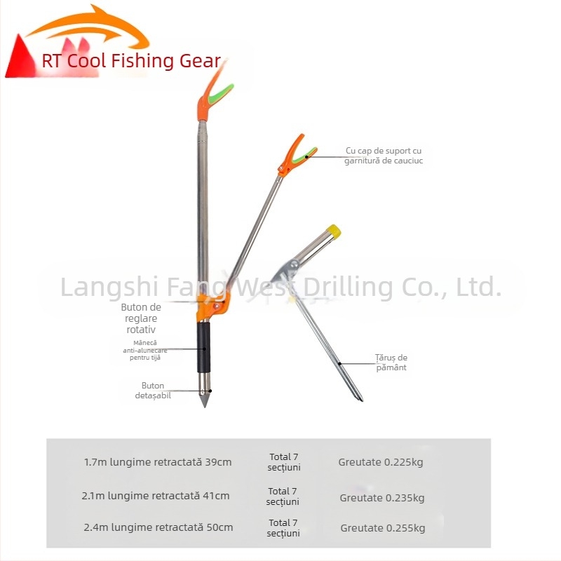 Suport pentru undiță din oțel inoxidabil cu ștecher de masă, suport pentru baterie cu dublă utilizare, cutie de pescuit, scaun de pescuit, suport pentru undiță, cadru de susținere a undiței, en-gros