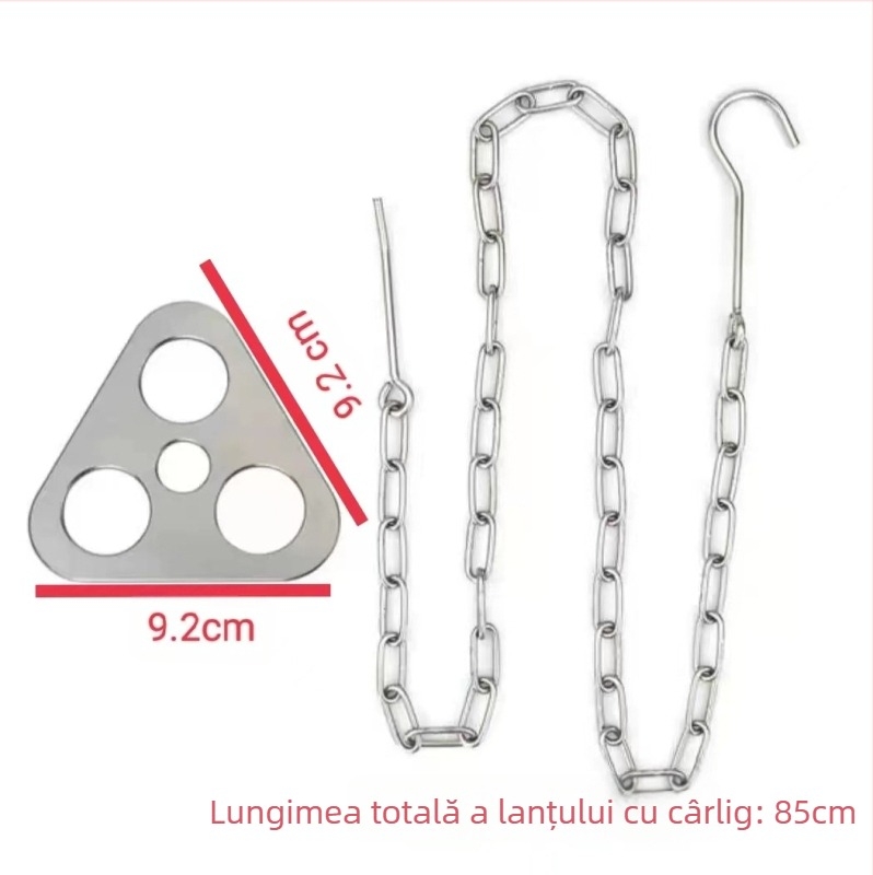 Suport pentru foc de tabără în aer liber, suport pentru picnic, suport pentru foc, din oțel inoxidabil, portabil, pliabil, trepied