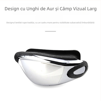 Set ochelari de înot pentru adulți, cască de înot, ochelari de înot din silicon din patru piese pentru bărbați și femei, echipament profesional de antrenament pentru înot, impermeabil și anti-aburire