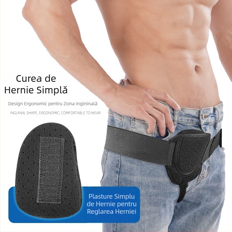 Centură de hernie fixă anti-strangulare cu reglare Groove Support pentru bărbați și femei, cea mai bine vândută de Amazon Cross-Border, în stoc