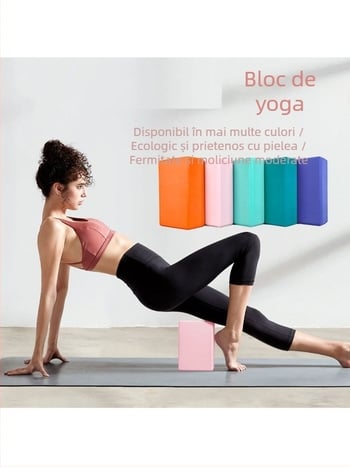 Ambalaj Yuexin de înaltă densitate 369 cărămidă de dans pentru adulți și copii, cărămidă eva pentru yoga, pernă pentru picioare, materiale auxiliare pentru yoga