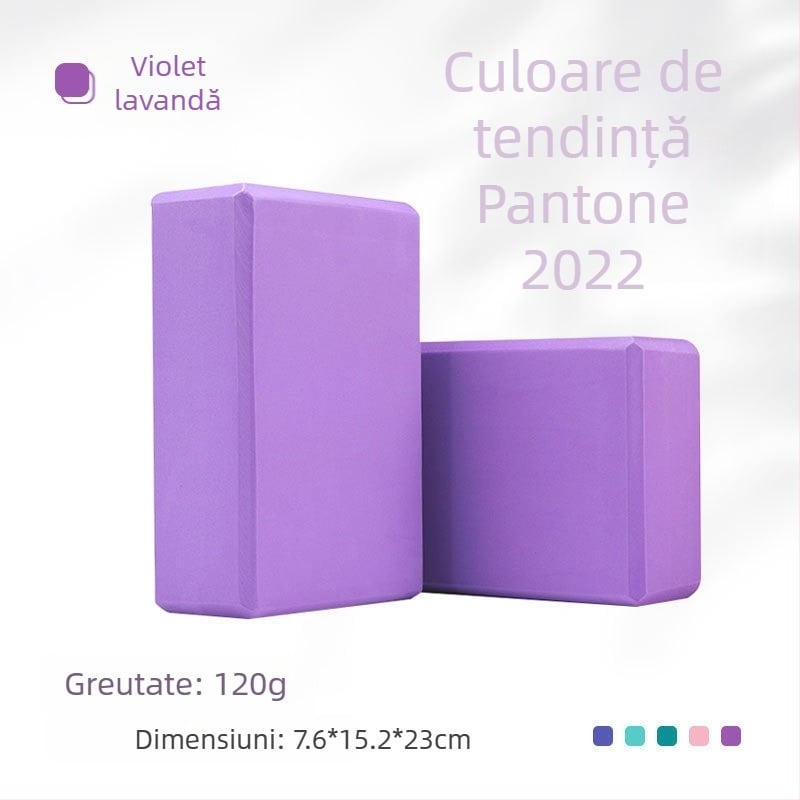 Ambalaj Yuexin de înaltă densitate 369 cărămidă de dans pentru adulți și copii, cărămidă eva pentru yoga, pernă pentru picioare, materiale auxiliare pentru yoga