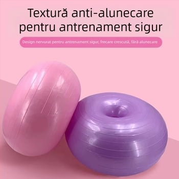Yoga Donut Apple Ball Fitness Ball Groase Explosion-Protected Plat Yoga Pilates Balance Ball Home Cushion Ball