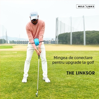 Set combinat de mingi de golf Mele pentru conectare la mingi de golf, dispozitiv de antrenament pentru putting de golf în interior, accesorii de golf