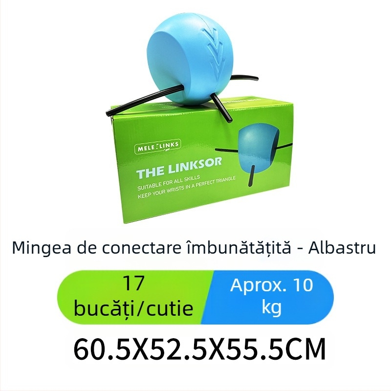 Set combinat de mingi de golf Mele pentru conectare la mingi de golf, dispozitiv de antrenament pentru putting de golf în interior, accesorii de golf