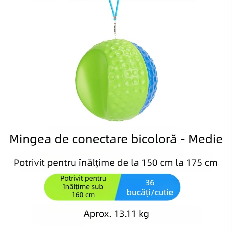 Set combinat de mingi de golf Mele pentru conectare la mingi de golf, dispozitiv de antrenament pentru putting de golf în interior, accesorii de golf