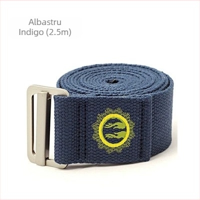 Curea de întindere pentru yoga, 2,5 m, alungită, lărgită, îngroșată, din aliaj de zinc, calitate, frânghie de yoga, instrument auxiliar de întindere