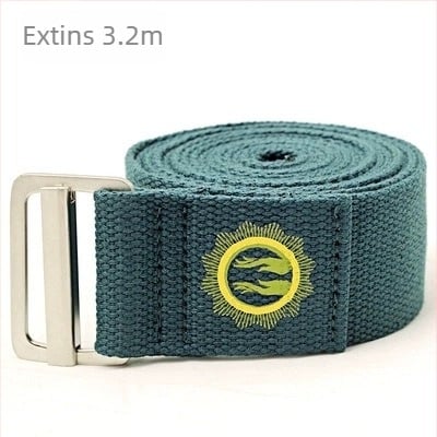 Curea de întindere pentru yoga, 2,5 m, alungită, lărgită, îngroșată, din aliaj de zinc, calitate, frânghie de yoga, instrument auxiliar de întindere