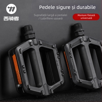 WEST BIKING pedală pentru bicicletă de munte, pedală cu minge pentru bicicletă, o pereche de accesorii pentru pedale pentru bicicletă