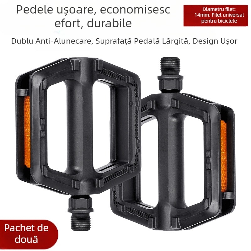 WEST BIKING pedală pentru bicicletă de munte, pedală cu minge pentru bicicletă, o pereche de accesorii pentru pedale pentru bicicletă