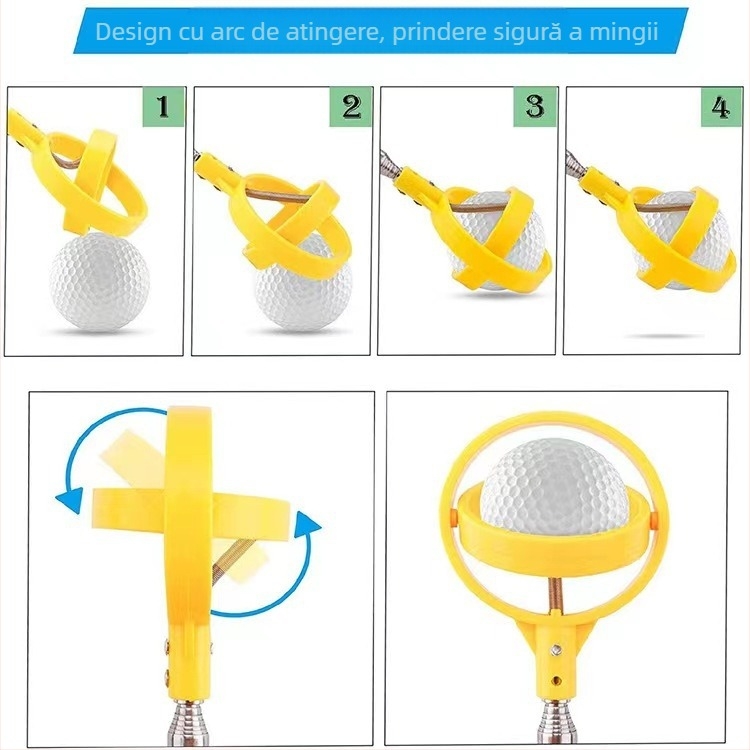 Producătorii furnizează dispozitiv de ridicare a mingii pentru cluburi de golf, dispozitiv de pescuit al mingii, dispozitiv de ridicare a mingii cu arc de golf, dispozitiv de ridicare a mingii