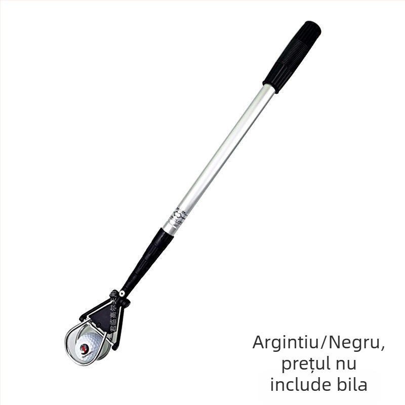 Selector de mingi de golf, selector de mingi retractabil cu cinci secțiuni, ax din aliaj de aluminiu, accesorii pentru teren de golf, 3 culori