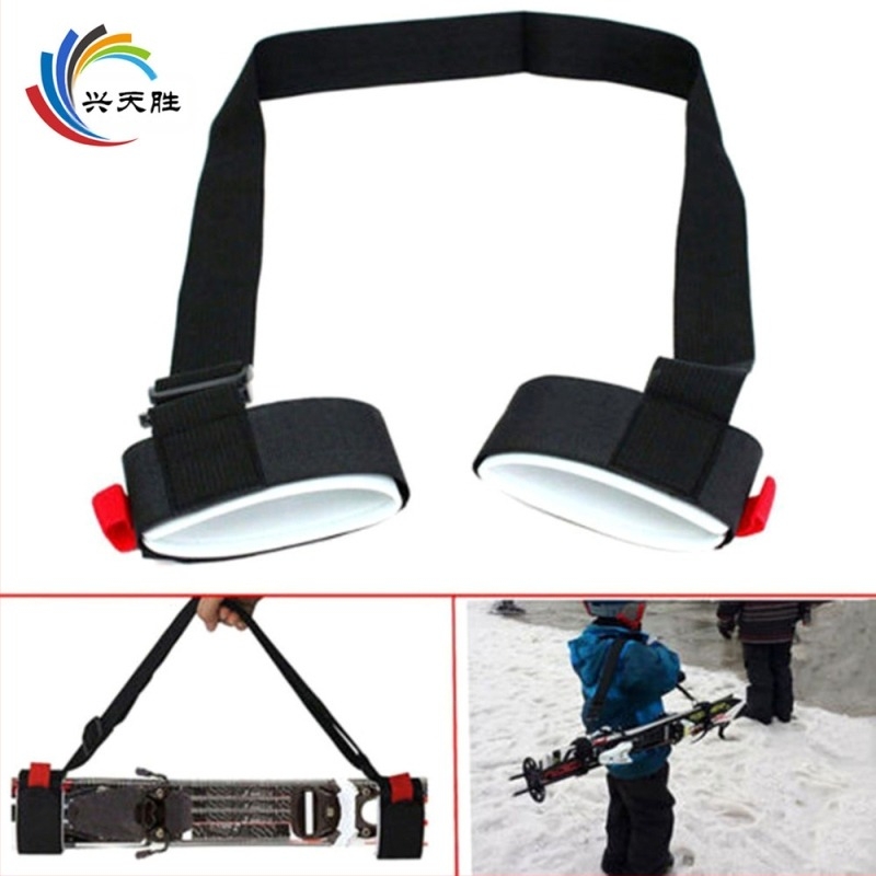 Curea de schi EVA transfrontalieră, curea de schi cu velcro, curea de umăr, portabilă, pentru snowboard, material de scufundări, curea de sanie, en-gros