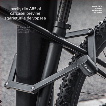 Lacăt pliabil pentru bicicletă de munte West Rider, lacăt pentru bicicletă, lacăt pentru mașină de drum, lacăt pentru motocicletă, lacăt pentru mașină electrică, echipament antifurt