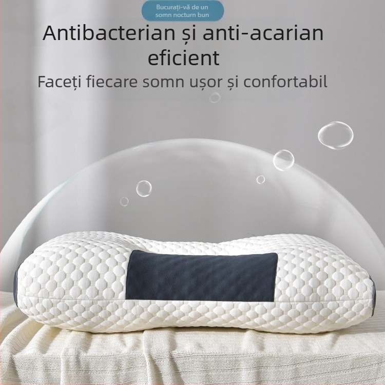 Pernă spa cu cub de apă tricotată din bumbac, o pernă de gât, pernă de masaj, pernă single dublă, dormitor studențesc