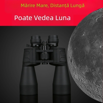Binoclu Bo langwei/Borwolf 10-380x100, telescop cu zoom și vedere nocturnă HD de mare putere, pentru lumină slabă