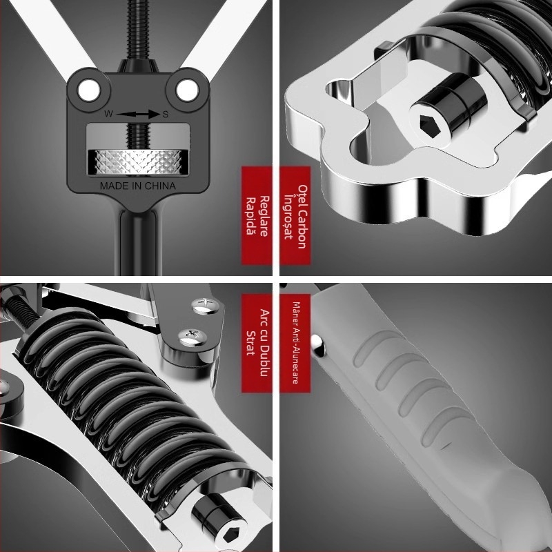 Dispozitiv de putere reglabil pentru braț 10-200 kg pentru bărbați, exerciții pentru braț, piept, antrenament muscular, multifuncțional, echipament de fitness pentru acasă