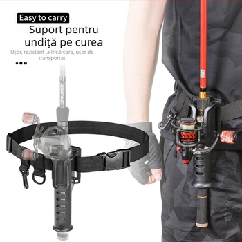 Suport pentru undiță en-gros, curea pentru undiță, suport pentru undiță Luya, suport pentru talie pentru echipamente de pescuit Sandy, suport pentru undiță, curea pentru talie, suport pentru undiță