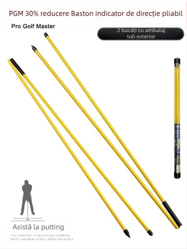 PGM Golf pliabil direcție indicator stick putter auxiliar corector swing începători practică consumabile