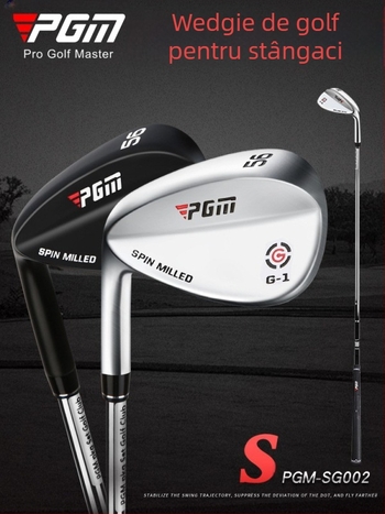 Bară de golf PGM Golf Club pentru bărbați și femei, pentru stângaci, cu bară de nisip/tăiere 56/60, furnizată direct din fabrică.