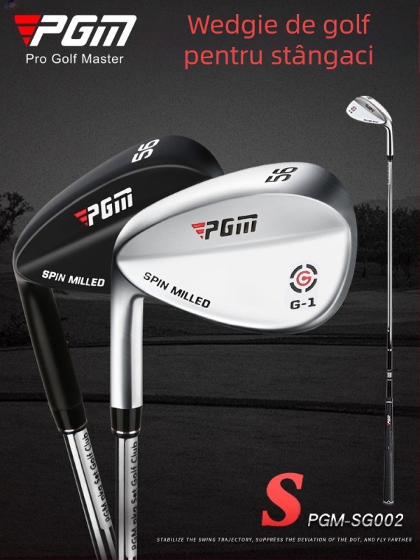 Bară de golf PGM Golf Club pentru bărbați și femei, pentru stângaci, cu bară de nisip/tăiere 56/60, furnizată direct din fabrică.