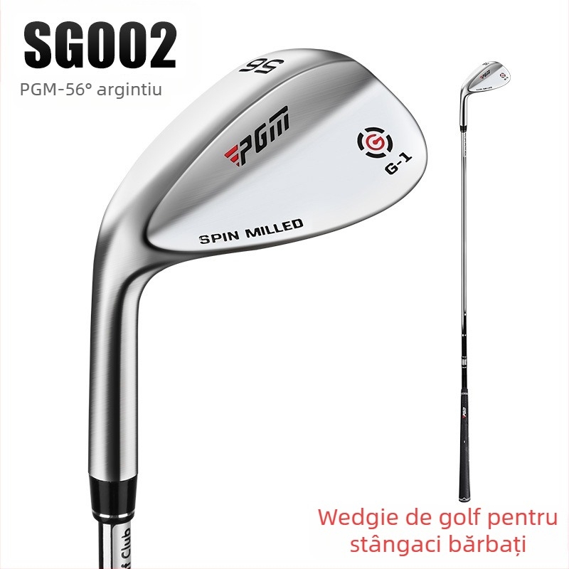 Bară de golf PGM Golf Club pentru bărbați și femei, pentru stângaci, cu bară de nisip/tăiere 56/60, furnizată direct din fabrică.