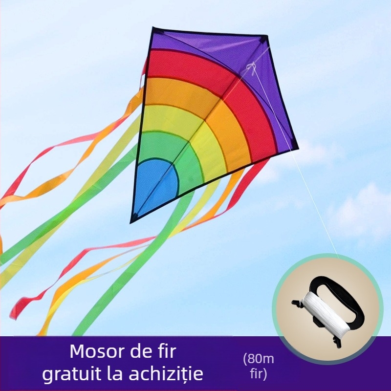 Zmeu transfrontalier nou, personalizat, cel mai bine vândut zmeu pentru copii cu romburi curbate cu mai multe cozi, de la Amazon, Weifang, en-gros