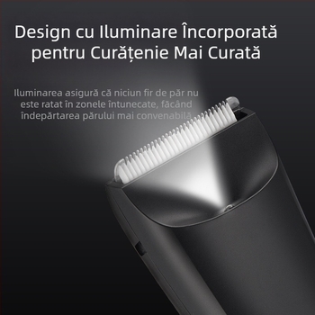 Aparat de ras pentru părțile intime ale bărbaților și femeilor, aparat de tuns electric pentru părul pubian, părul de la axile și picioarele, cuțit de îndepărtare a părului pentru femei