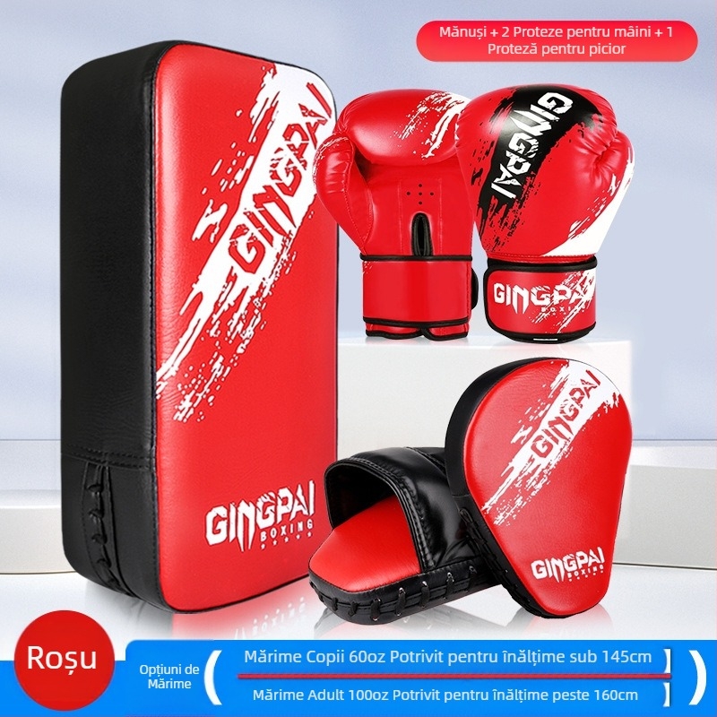 Mănuși de box pentru copii, mănuși de box pentru băieți și fete, costum de antrenament cu sac de nisip pentru interacțiune părinte-copil pentru adulți, fitness acasă