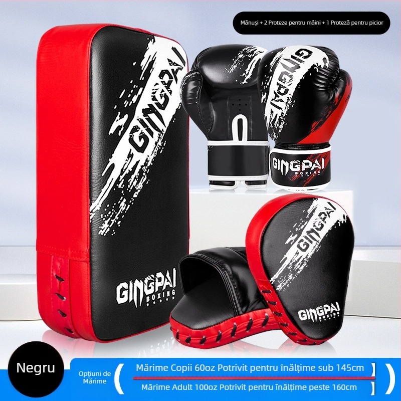 Mănuși de box pentru copii, mănuși de box pentru băieți și fete, costum de antrenament cu sac de nisip pentru interacțiune părinte-copil pentru adulți, fitness acasă