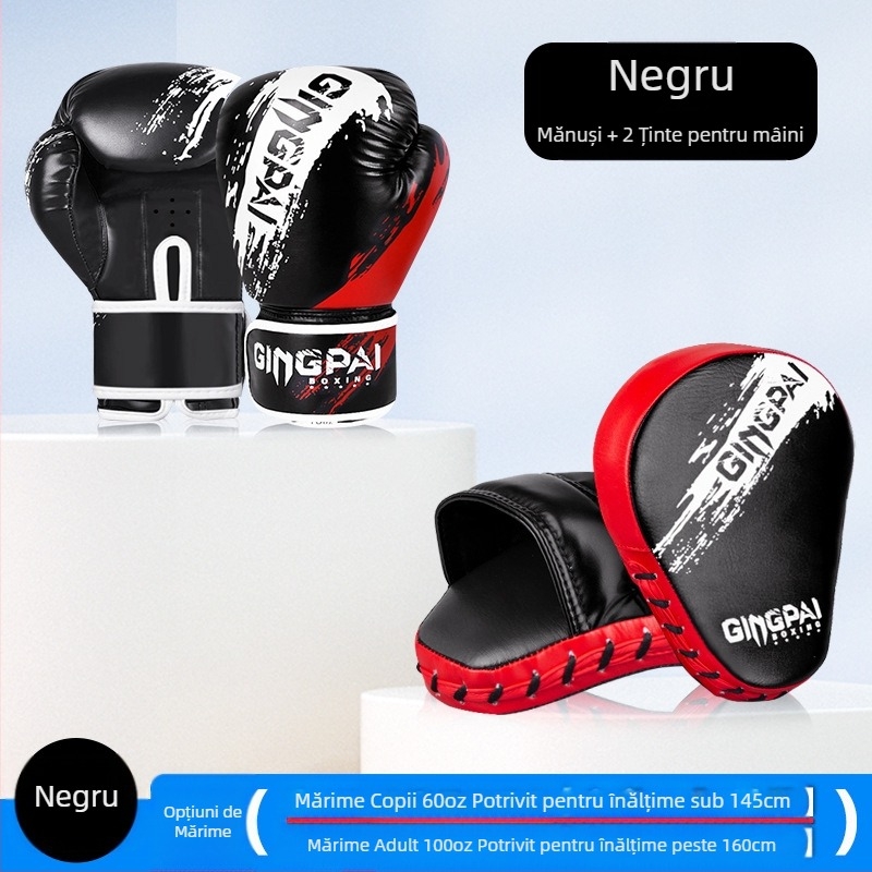 Mănuși de box pentru copii, mănuși de box pentru băieți și fete, costum de antrenament cu sac de nisip pentru interacțiune părinte-copil pentru adulți, fitness acasă