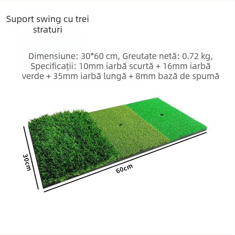 Plasă de golf multifuncțională pentru antrenament de golf, pentru leagăn și chipping în aer liber, de la Amazon.