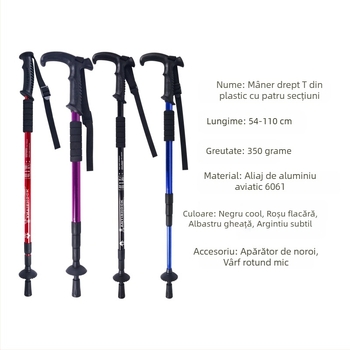 Bețe de drumeție pentru călătorii în aer liber, la cele mai bune prețuri, bețe de drumeție retractabile, bețe de mers din aliaj de aluminiu, bastoane de mers, bastoane