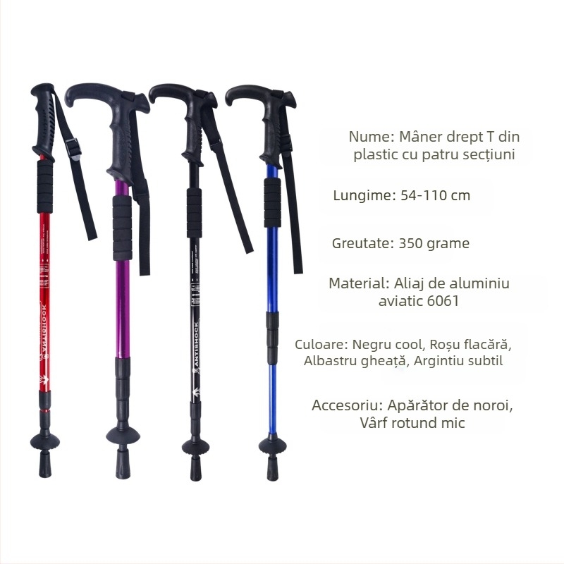Bețe de drumeție pentru călătorii în aer liber, la cele mai bune prețuri, bețe de drumeție retractabile, bețe de mers din aliaj de aluminiu, bastoane de mers, bastoane