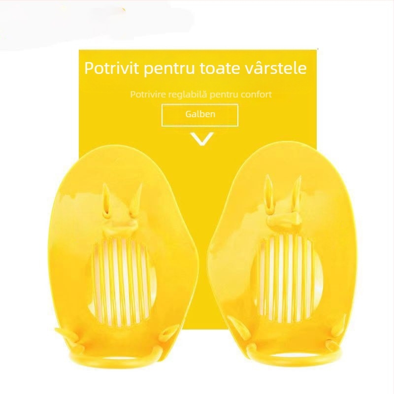 Începători înot flippers înot antrenament ajutoare stroking copii adulți echipament de scufundări freestyle bras echipament