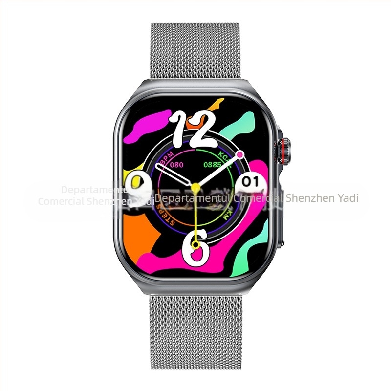 Et585 ceas inteligent ecran AMOLED Bluetooth apel ritm cardiac somn pedometru sport ceas brățară transfrontalieră