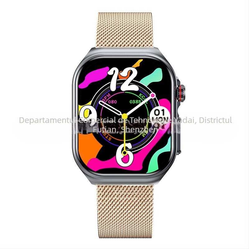 Et585 ceas inteligent ecran AMOLED Bluetooth apel ritm cardiac somn pedometru sport ceas brățară transfrontalieră