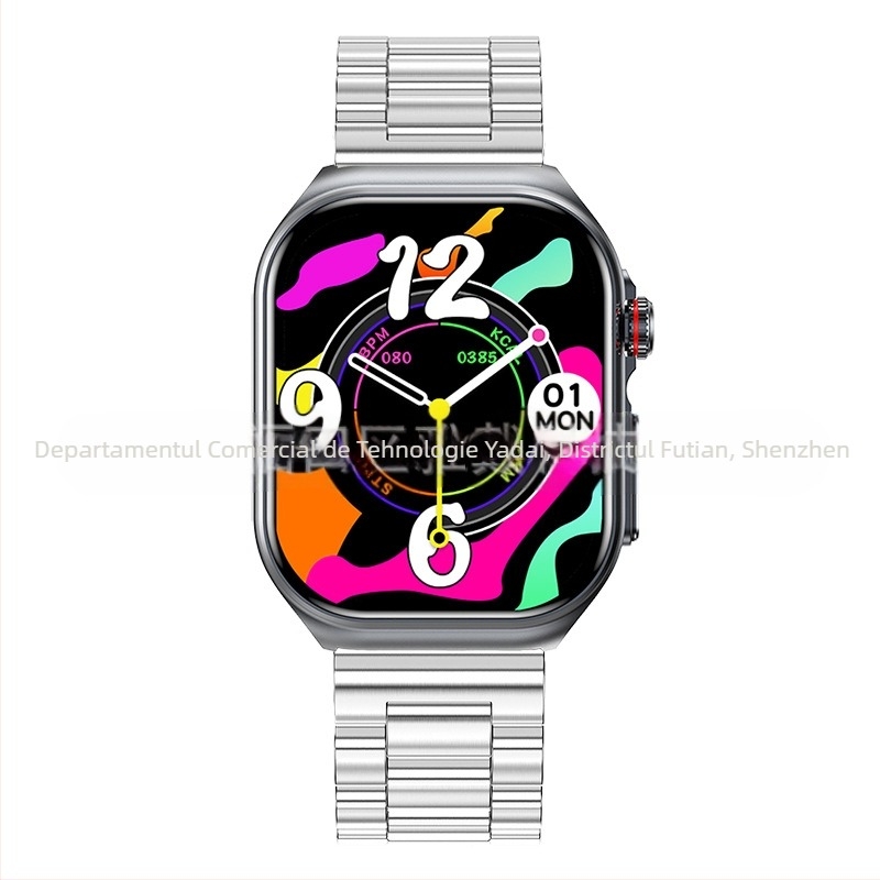 Et585 ceas inteligent ecran AMOLED Bluetooth apel ritm cardiac somn pedometru sport ceas brățară transfrontalieră