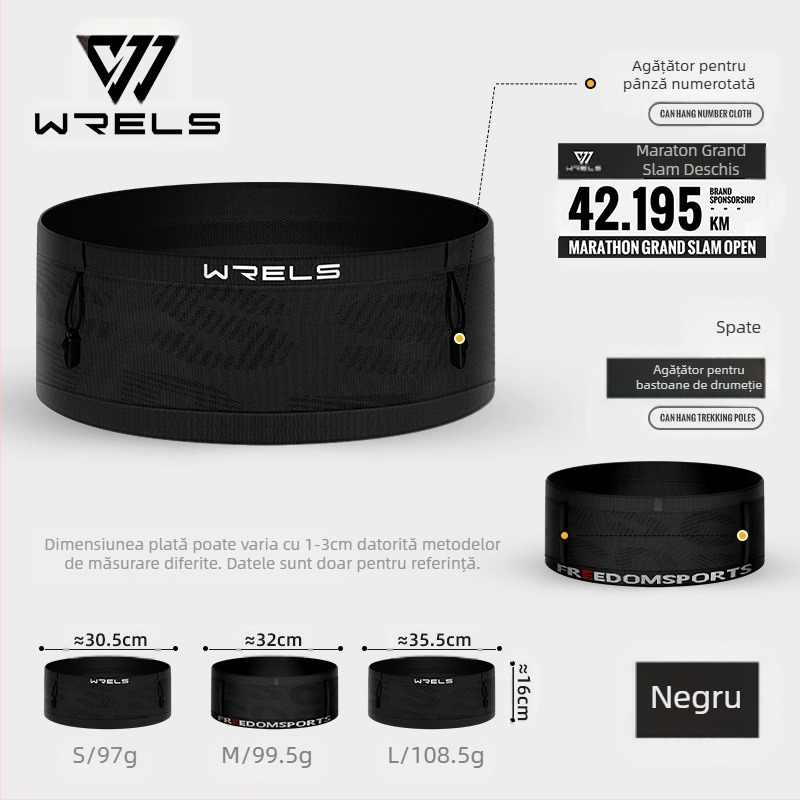 Wrels, geantă de talie pentru bărbați, rucsac de alergare profesional în aer liber, geantă de sport multifuncțională pentru ceainic, telefon mobil, echipament pentru femei