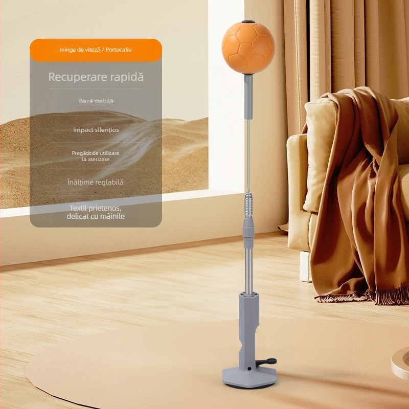 Dispozitiv de antrenament pentru viteza de reacție a copiilor cu sac de nisip pentru box vertical, minge de ventilație, decompresie, țintă de box en-gros