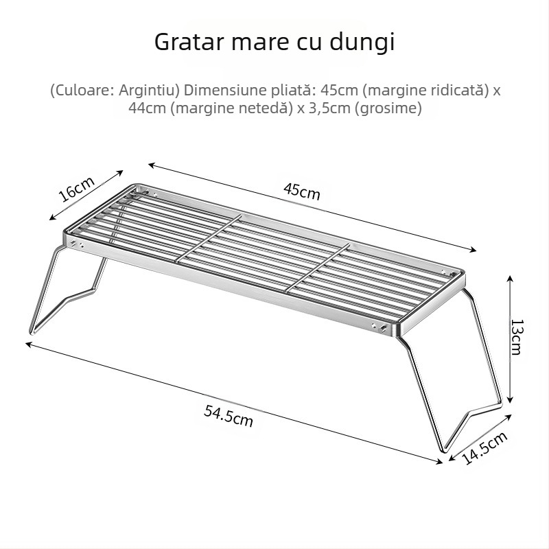Pliabil în aer liber, aragaz cu desene animate, raft pentru grătar, camping, cuptor pentru ceai, gătit, uz casnic, interior, cărbune, grătar, raft pentru aragaz