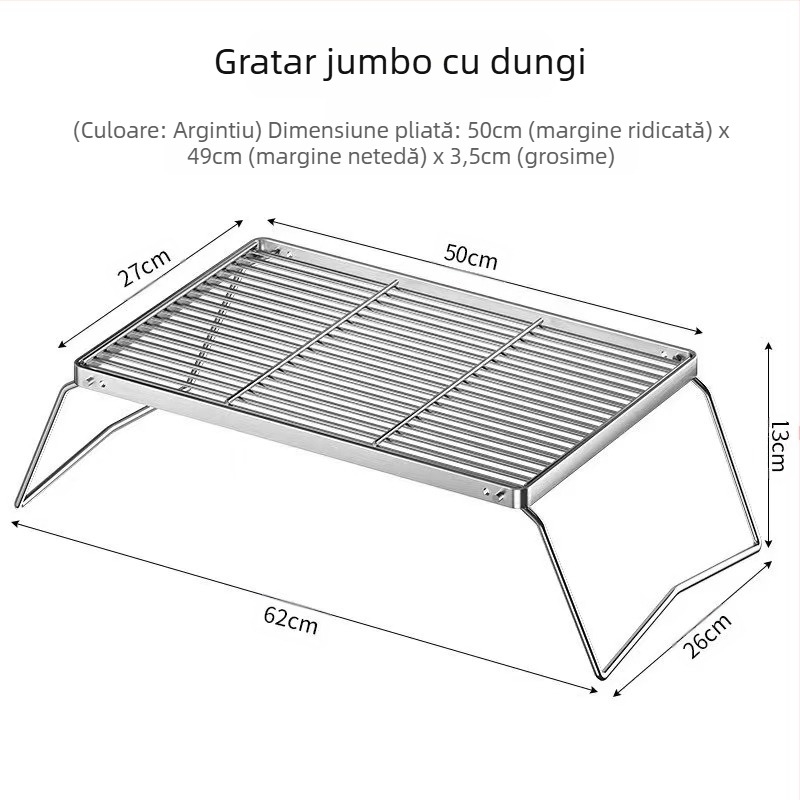 Pliabil în aer liber, aragaz cu desene animate, raft pentru grătar, camping, cuptor pentru ceai, gătit, uz casnic, interior, cărbune, grătar, raft pentru aragaz