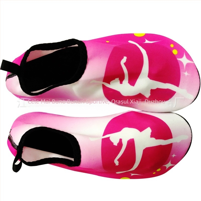 Șosete de plajă pantofi bărbați și femei scufundări snorkeling copii wading în amonte pantofi de înot pantofi moi antiderapanți rezistente la tăieturi pantofi roșii pentru picioare