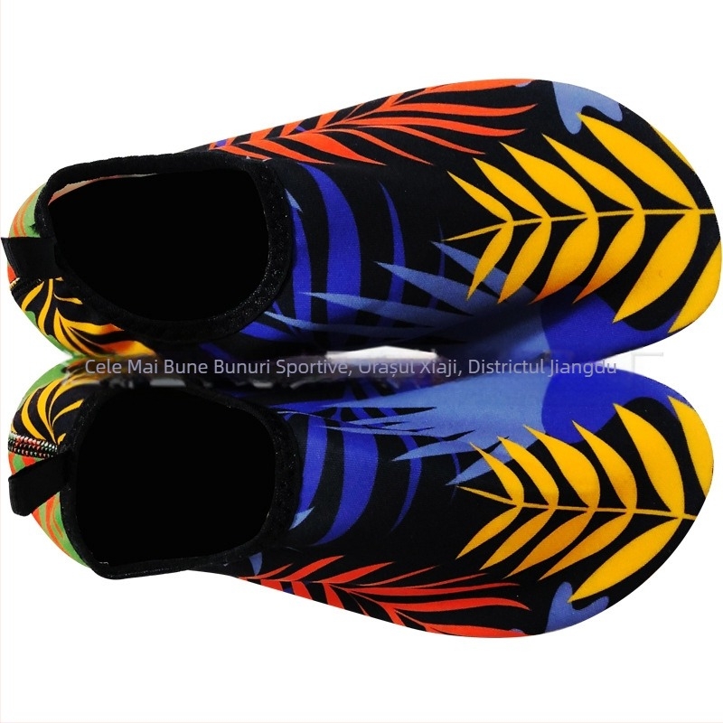 Șosete de plajă pantofi bărbați și femei scufundări snorkeling copii wading în amonte pantofi de înot pantofi moi antiderapanți rezistente la tăieturi pantofi roșii pentru picioare