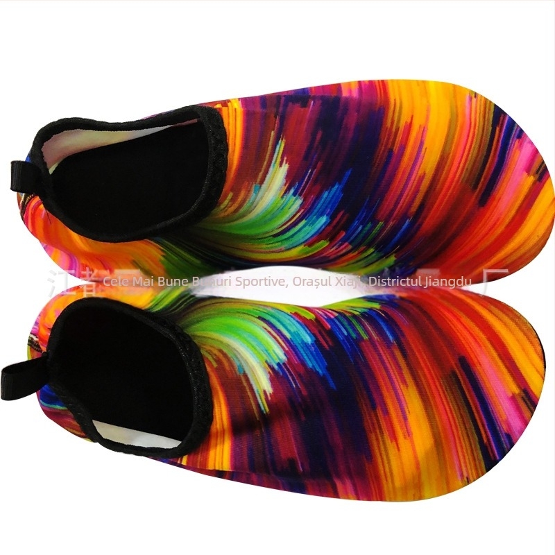 Șosete de plajă pantofi bărbați și femei scufundări snorkeling copii wading în amonte pantofi de înot pantofi moi antiderapanți rezistente la tăieturi pantofi roșii pentru picioare